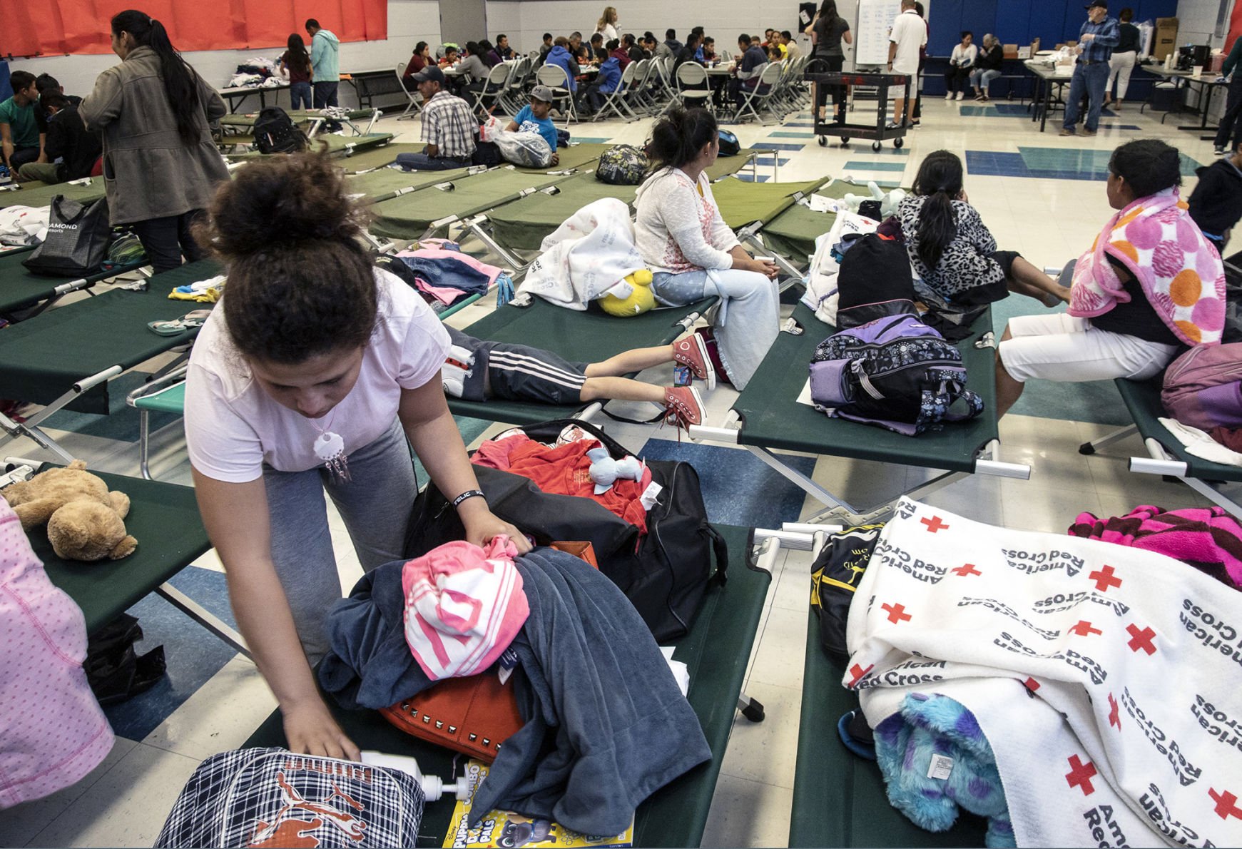 Migrant Families Now Being Housed In Tucson Recreation Center