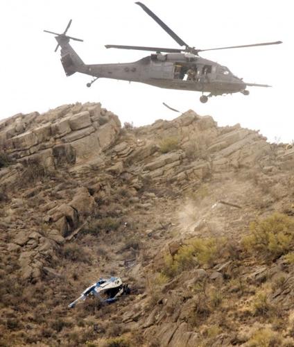 Helicopter crash northwest of Tucson