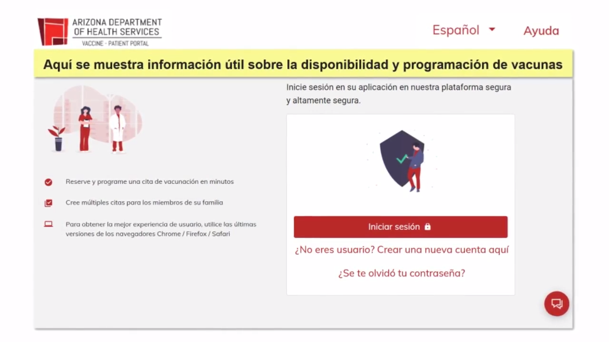 Video Como Registrarte Para La Vacuna Del Covid 19 En Los Sitios Del Estado Vida Y Familia Tucson Com