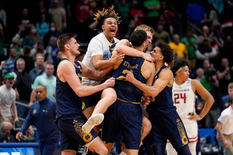APTOPIX NCAA Rutgers Notre Dame Basketball