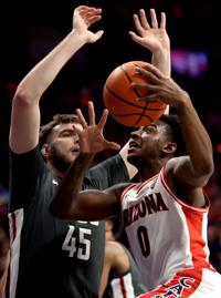 Arizona's Tobe Awaka, Motiejus Krivas left off watch lists for Naismith positional awards