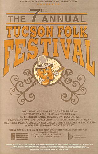 Tucson Folk Festival posters