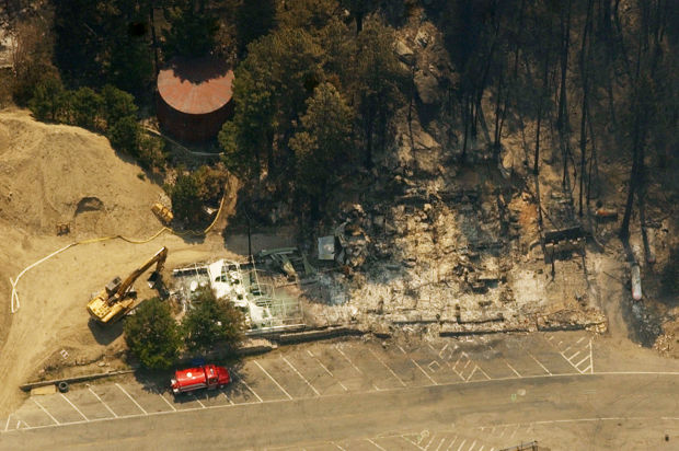 The Aspen Fire in 2003
