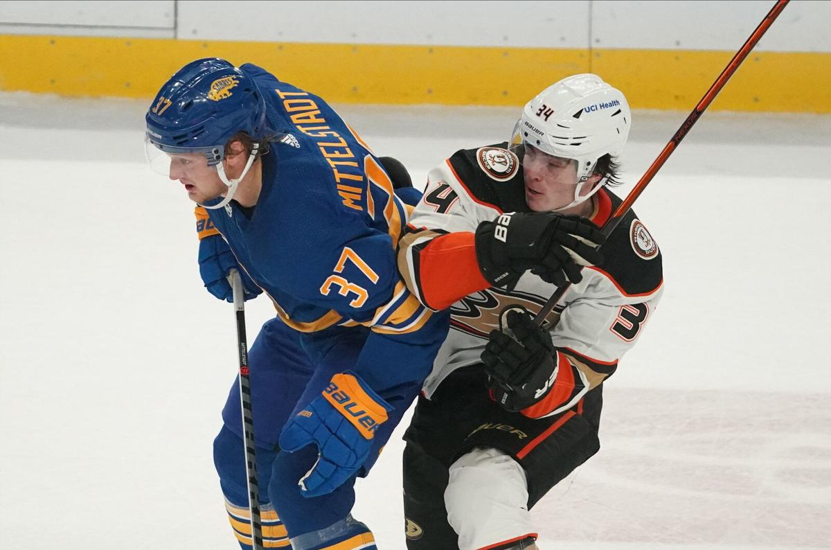 Buffalo Sabres take on Anaheim Ducks