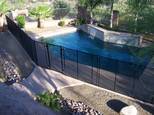 Pool safety and views, too    