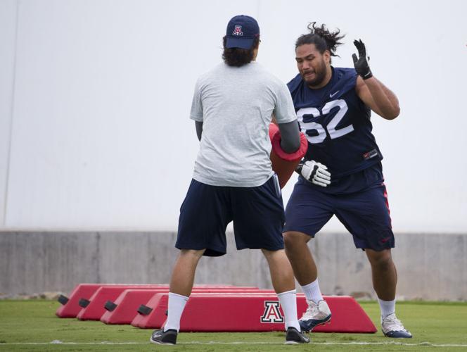 Arizona Wildcats practice in Tempe