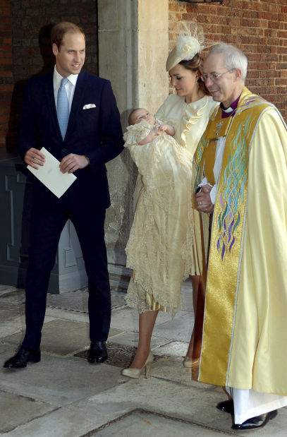 Christening of Britain's Prince George