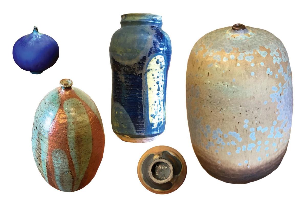 Mid mod ceramics, UAMA art talk art of pastel, and metal clay artist