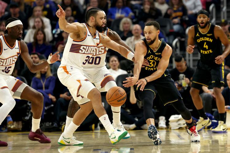 Suns Warriors Basketball