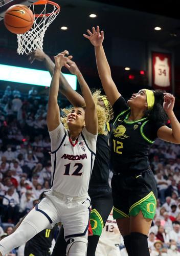 No. 18 Oregon Ducks at No. 15 Arizona Wildcats women's basketball