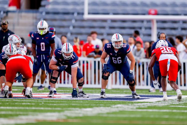 Arizona football spring showcase - Griffin brothers
