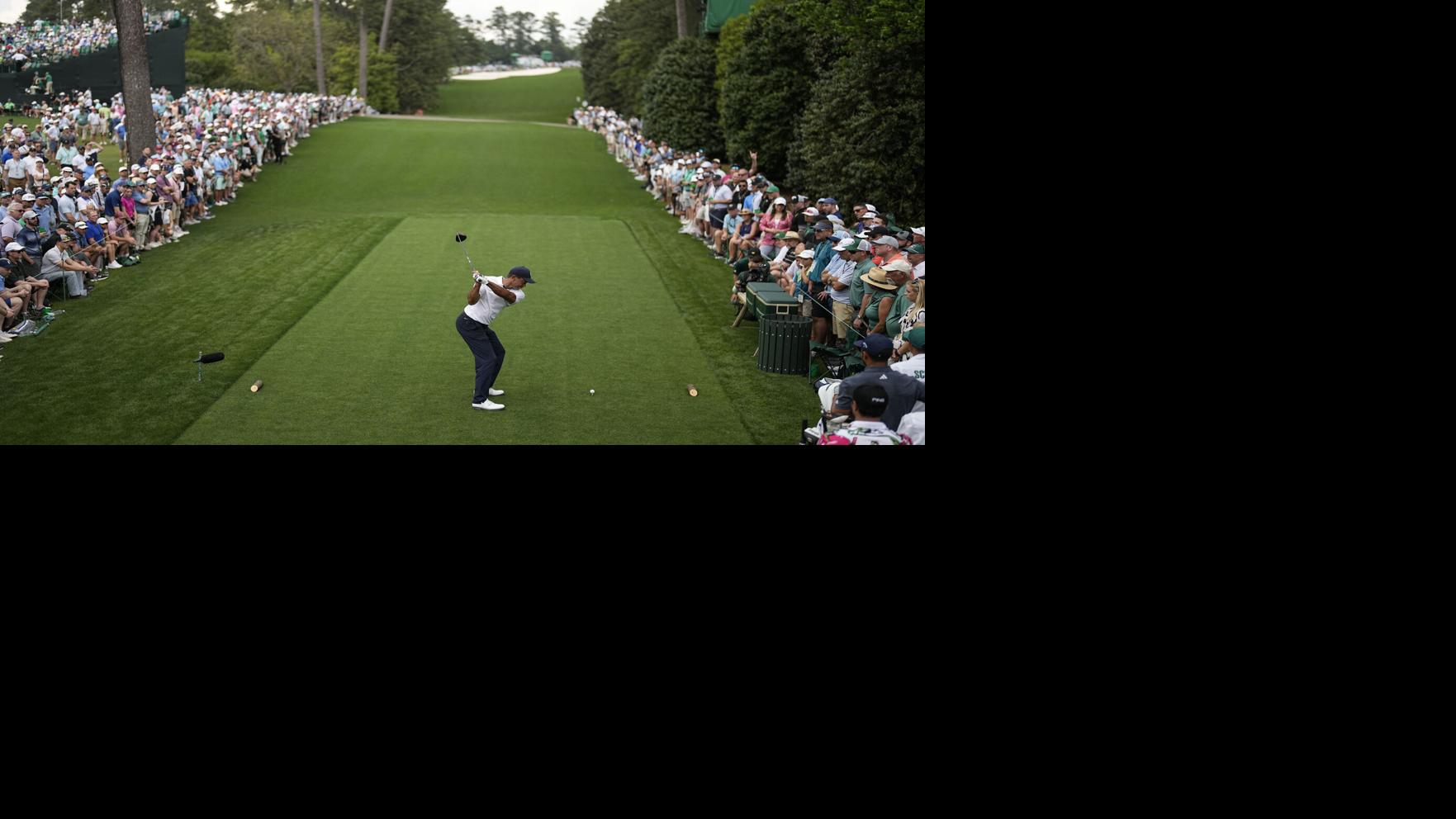 Tiger Woods opens Masters with five bogeys, three birdies