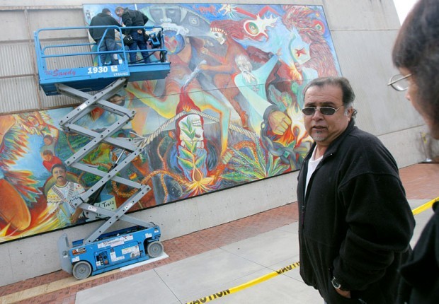 Museum mural taken down