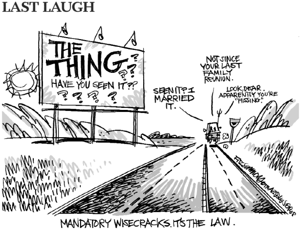 Fitz's last laugh: The Thing