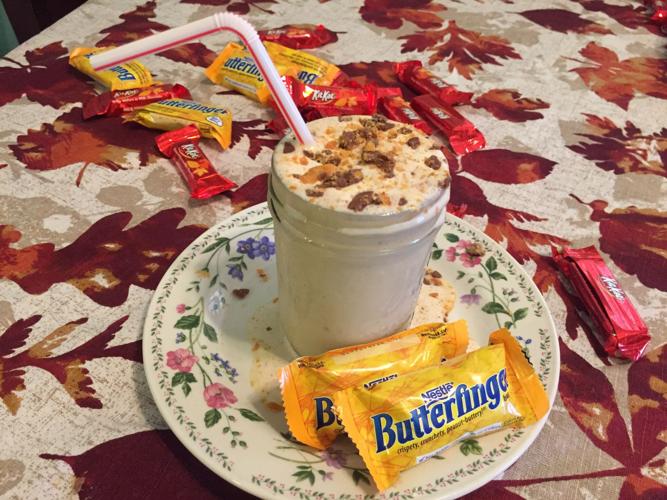Butterfinger milkshake