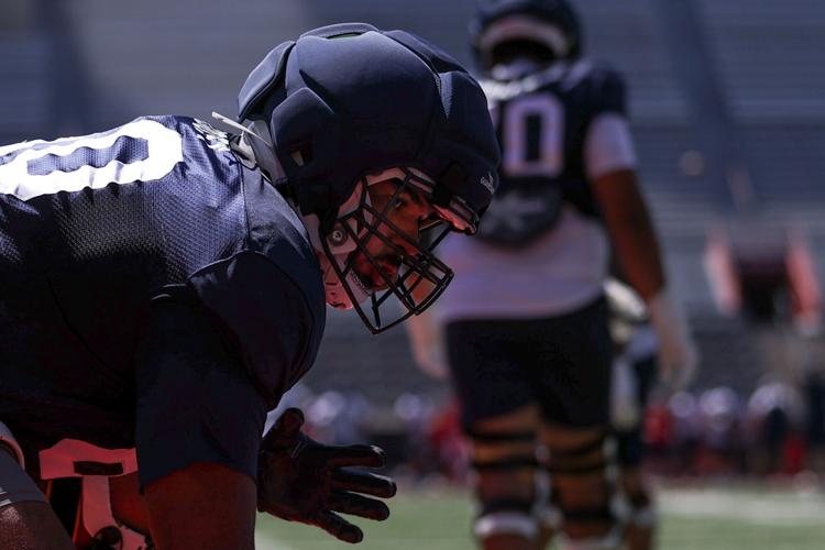 250329 FB Spring Practice, Day 6