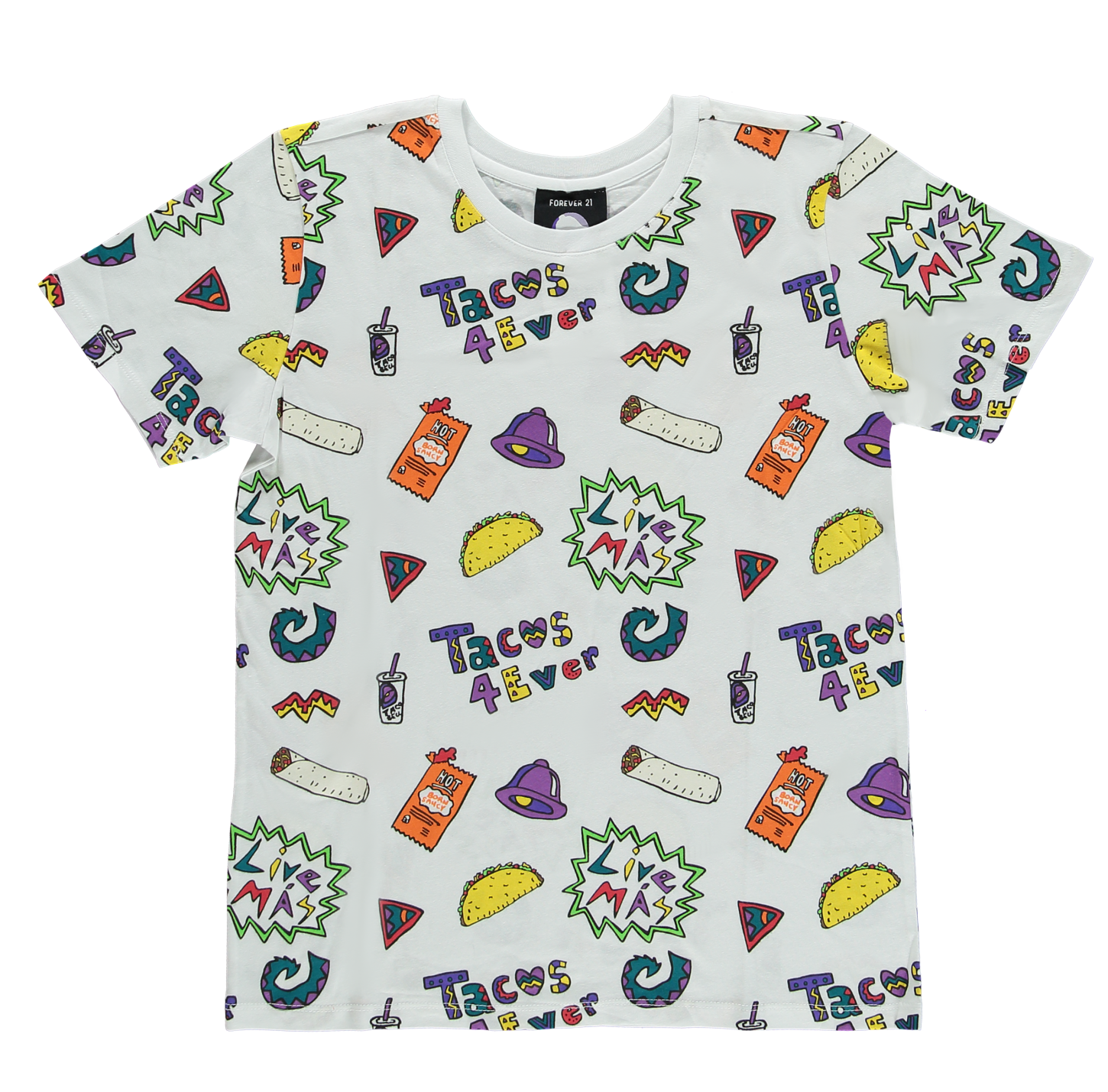 taco bell patch sweatshirt