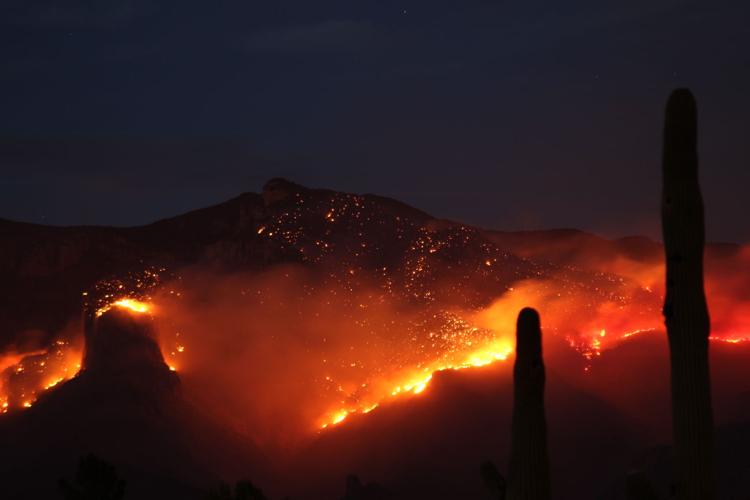 Reader photos: Finger Rock Fire