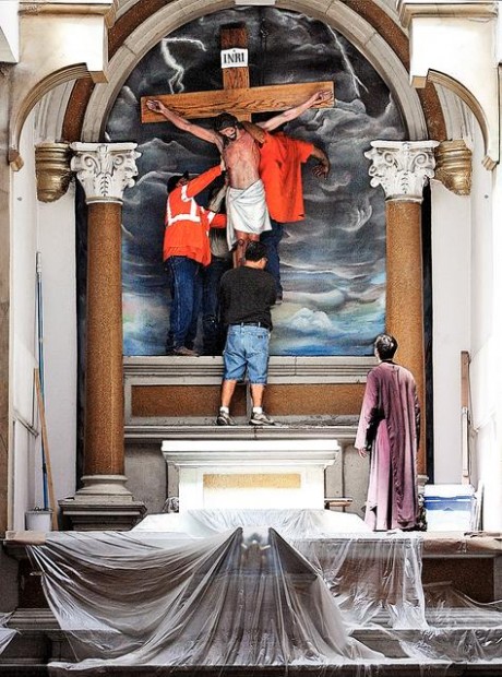 Iglesia Cat lica Santa Cruz Festejar n su reapertura