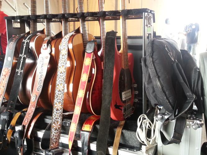 In case he breaks a string