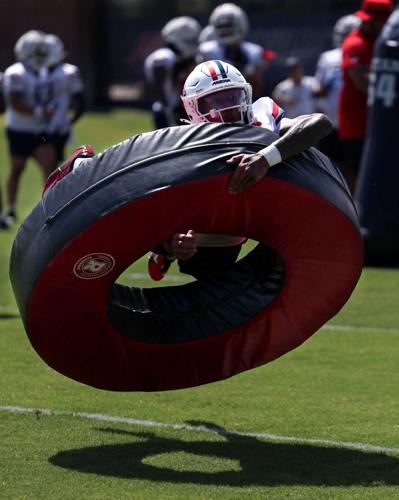 Arizona fall football practice