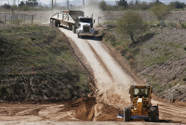 Undeveloped land southwest of Interstate 10