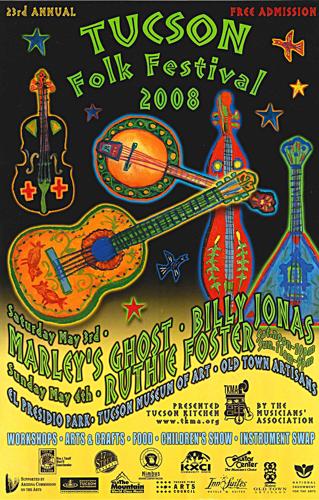 Tucson Folk Festival posters