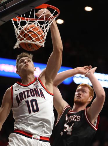 University of Arizona vs Western Oregon, men's exhibition