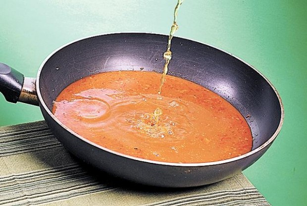 Camarones en salsa de tamarindo  