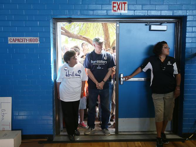 Bill Clinton in Tucson