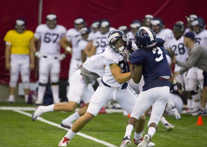 Arizona Wildcats practice in Tempe