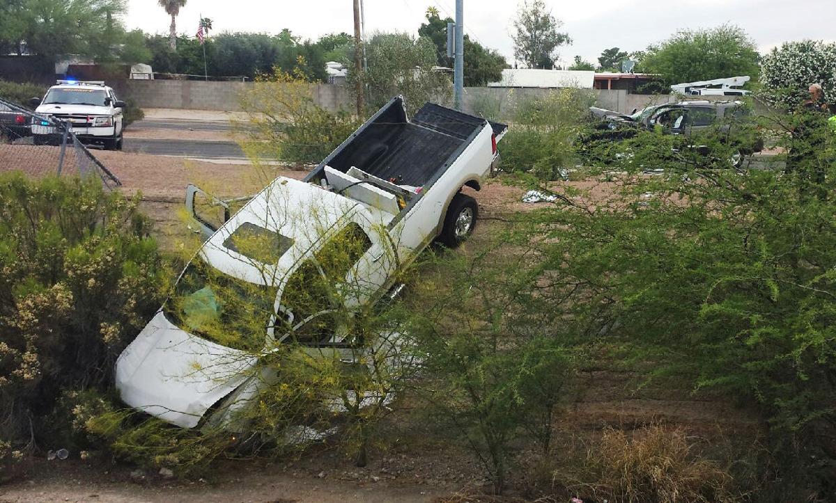2vehicle crash sends several, including 2 children, to hospital