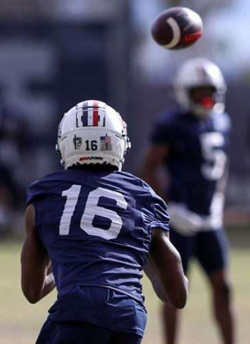 University of Arizona football practice