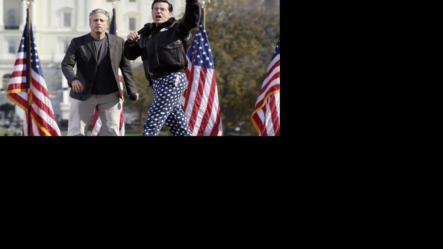 Late night hosts respond to Trump in first shows since election