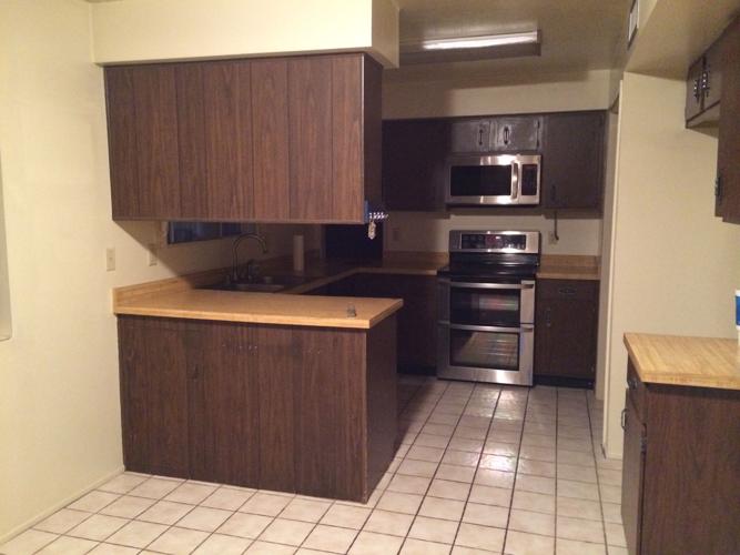 Remodeled home - before