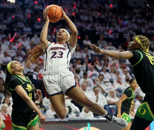 No. 18 Oregon Ducks at No. 15 Arizona Wildcats women's basketball