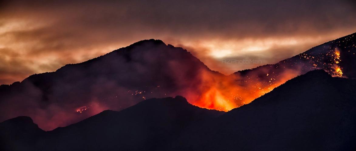 Reader photos: Finger Rock Fire