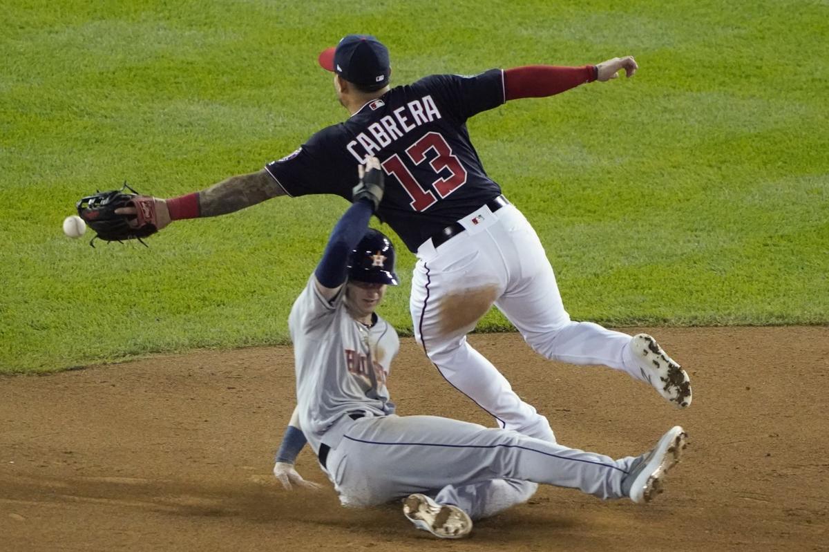 APTOPIX World Series Astros Nationals Baseball
