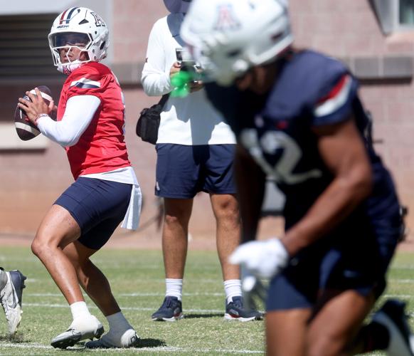 UA spring football practice