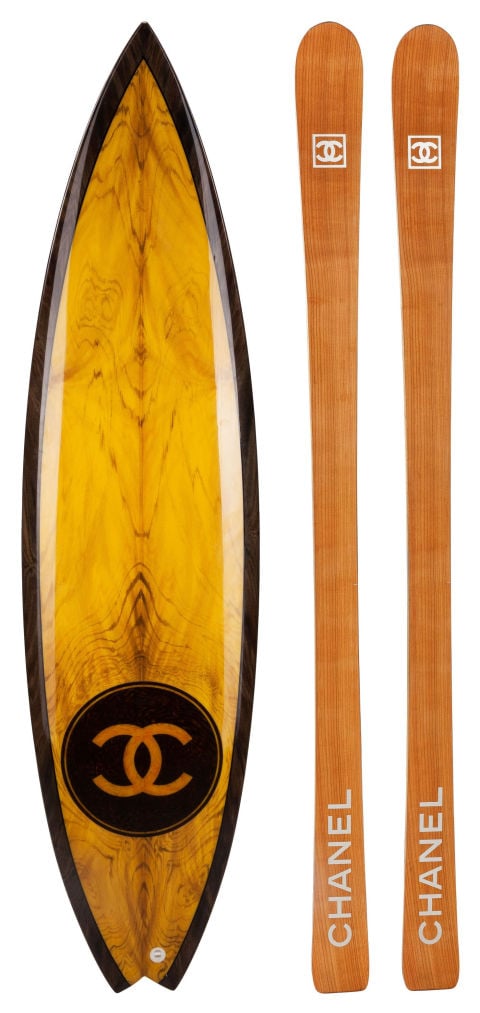 Chanel discount surfboard authentic