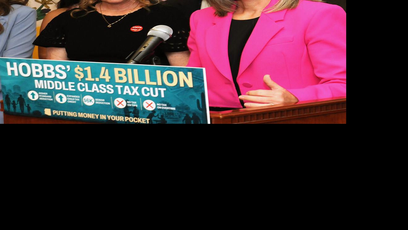 Hobbs defends taking credit for entire $1.4B tax cut package