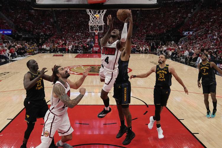 Warriors Rockets Basketball
