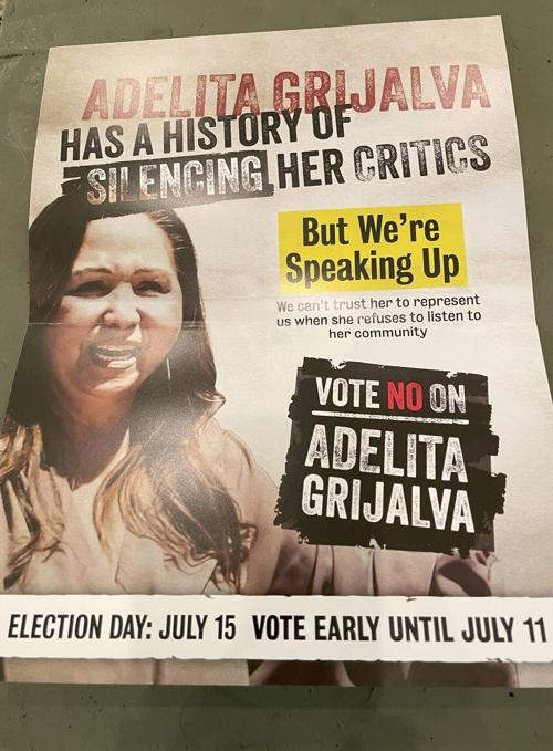 Outside spending targets Adelita Grijalva