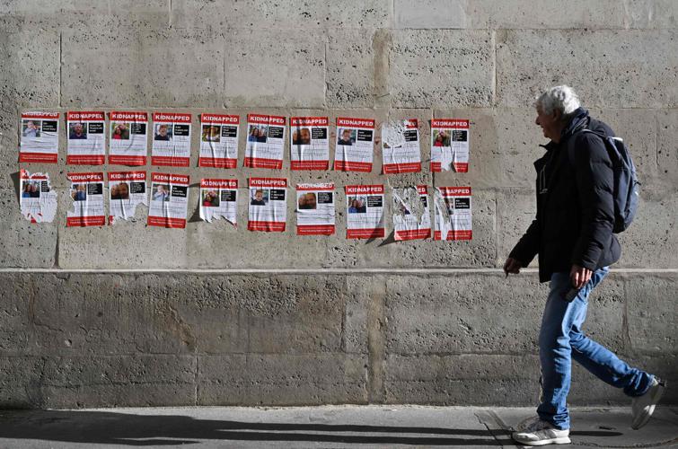 WORLD-NEWS-ISRAEL-GAZA-KIDNAPPED-POSTERS-GET