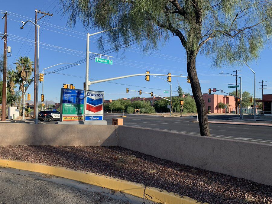 Tucson Police investigation near the 2200 block of East Broadway Boulevard