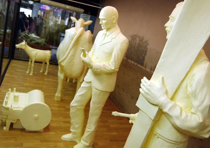 800-pound NYS butter sculpture will be unveiled Sept. 1