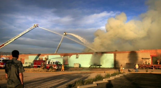 Historic-area fire is ruled an arson; heavily damaged businesses  
