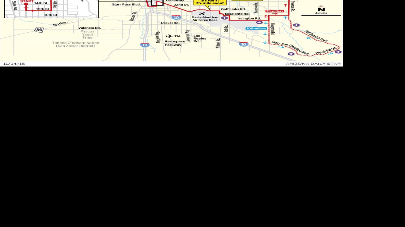 El Tour De Tucson 2024 Road Closure Map glyn charissa
