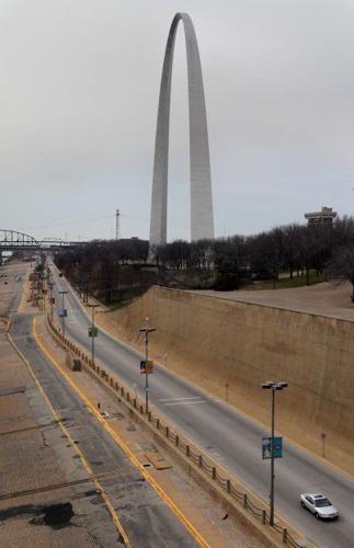 Arch grounds renovation includes Leonor K. Sullivan Boulevard