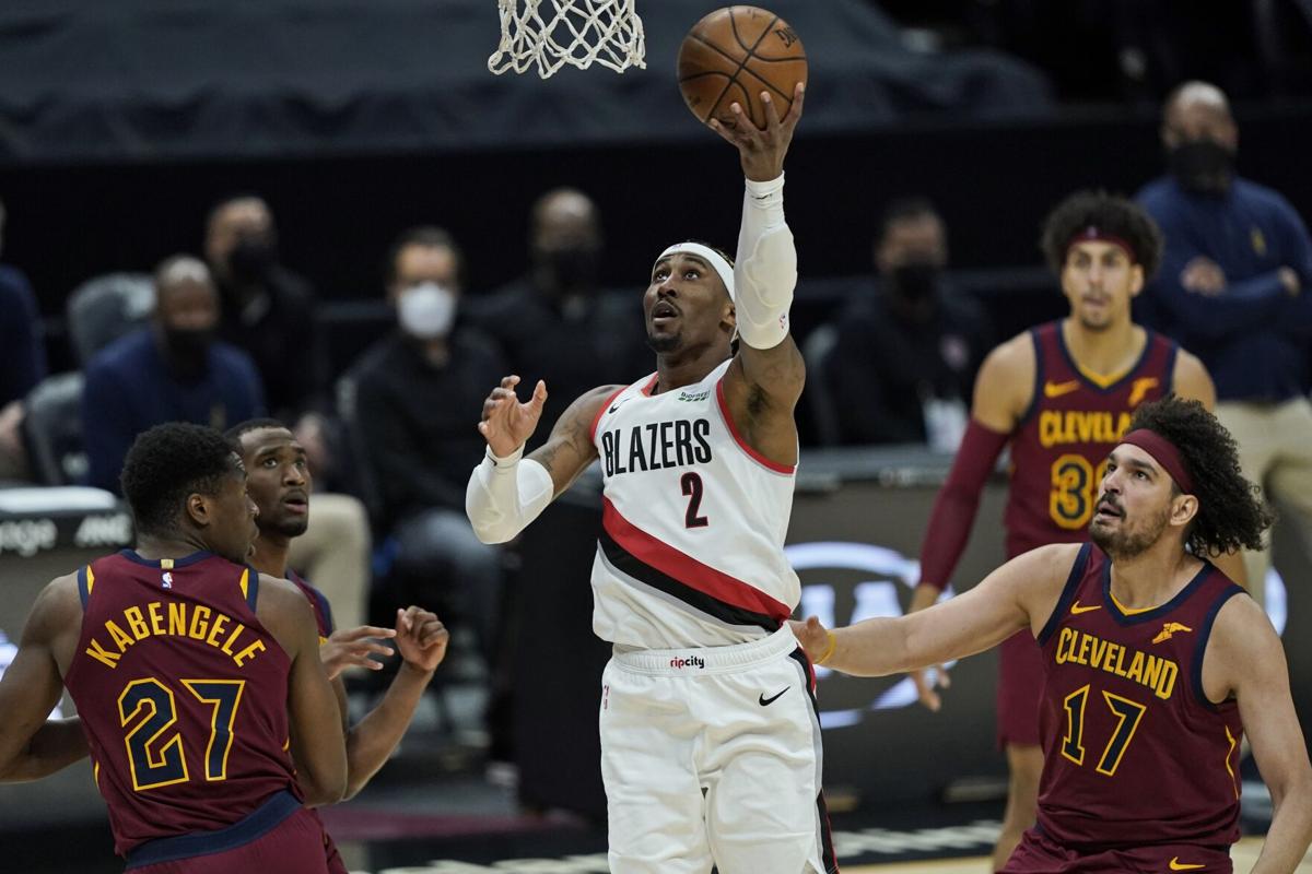 Trail Blazers Cavaliers Basketball